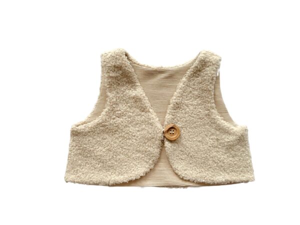 Teddy Gilet Uni