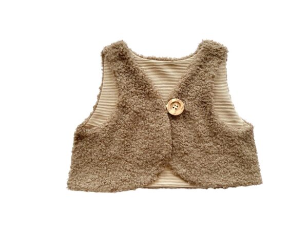 Teddy Gilet Uni - Afbeelding 2