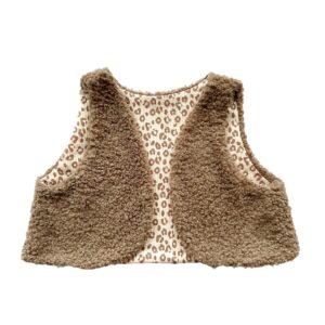 Teddy Gilet Panter