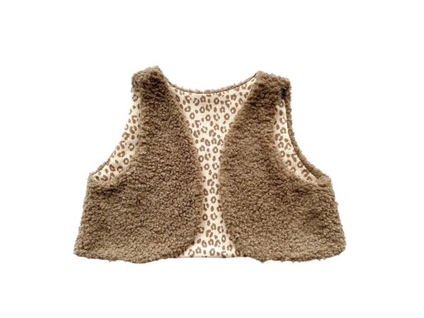 Teddy Gilet Panter